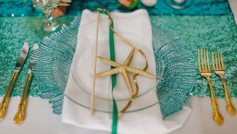 mermaid wedding accessories