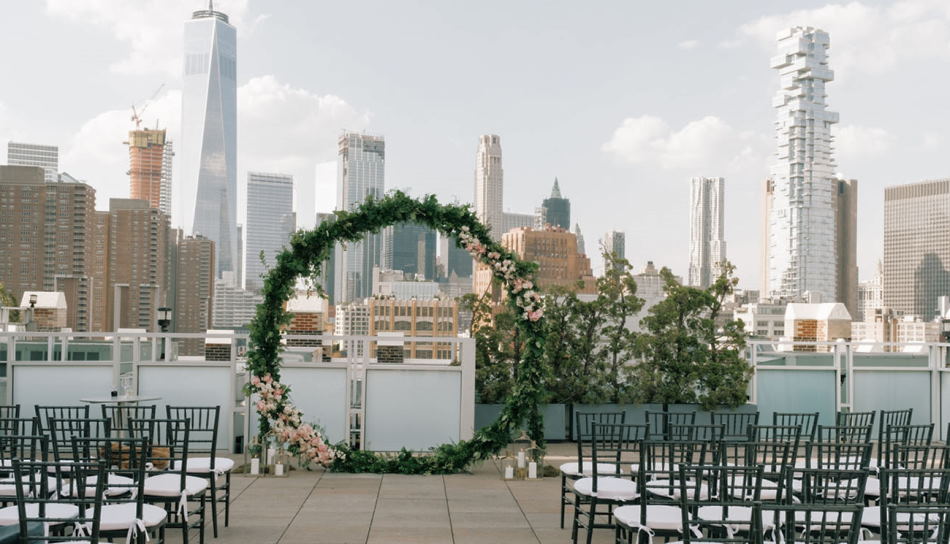 downtown rooftop weddings